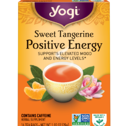 Yogi Sweet Tangerine Positive Energy Tea